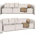 Modern Multiplayer Sofa 3d model