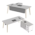 Modern Office Desk Staff Desk Manager Desk Manager Desk Manager Desk Director's Desk Workstation Staff Workstation Leader Desk 3d model