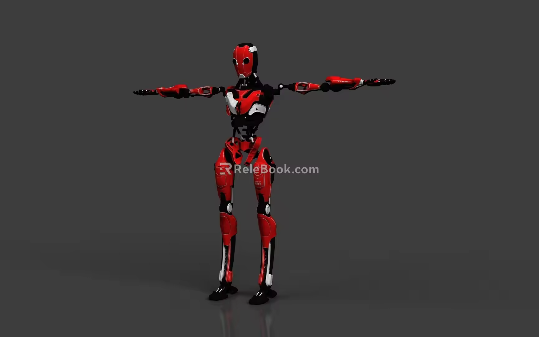 Robot Science Fiction Cyberpunk 3d model