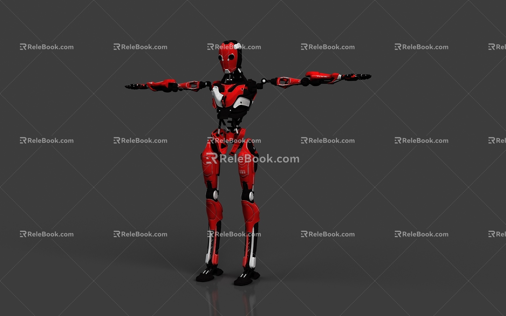 Robot Science Fiction Cyberpunk 3d model