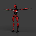 Robot Science Fiction Cyberpunk 3d model