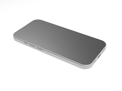 Portable Gray Rectangular Industrial Equipment With Compact Design And Interface Ports 3d model