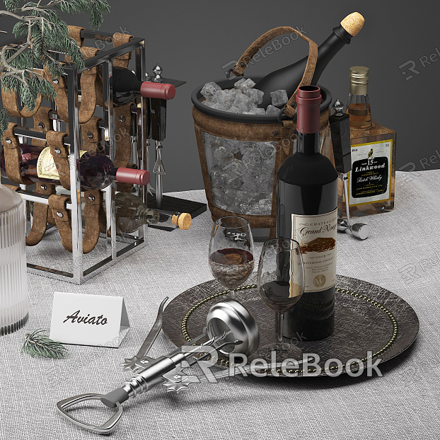 Modern Wine Wine Bottle Opener model