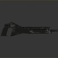 Browning machine gun Browning Gatling White Browning machine gun machine gun bullet military 3d model