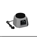 Commercial Black Magnetic Stirrer With Knob Control And Power Cord For Laboratory Use