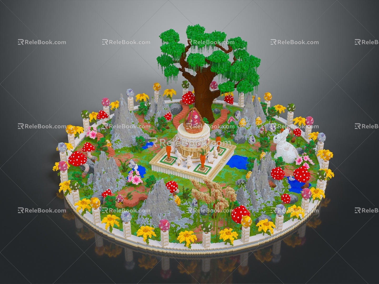 Game Environment Game Scene Fairy Tale Scene Fairy Tale Magic Scene Magic Item Fantasy Scene 3d model