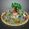 Game Environment Game Scene Fairy Tale Scene Fairy Tale Magic Scene Magic Item Fantasy Scene 3d model