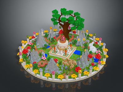 Game Environment Game Scene Fairy Tale Scene Fairy Tale Magic Scene Magic Item Fantasy Scene 3d model