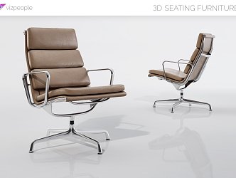 modern office chair office chair boss chair 3d model