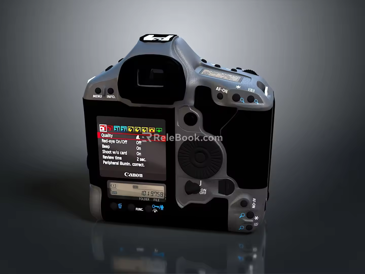 DSLR Camera Card Machine Digital Camera Digital Camera Photographic Equipment 3d model