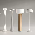 Modern Floor Lamps With Various Designs And Different Style Features 3d model