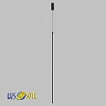 Minimalist Modern Chandelier With Sleek Metal Rod For Contemporary Interior Spaces