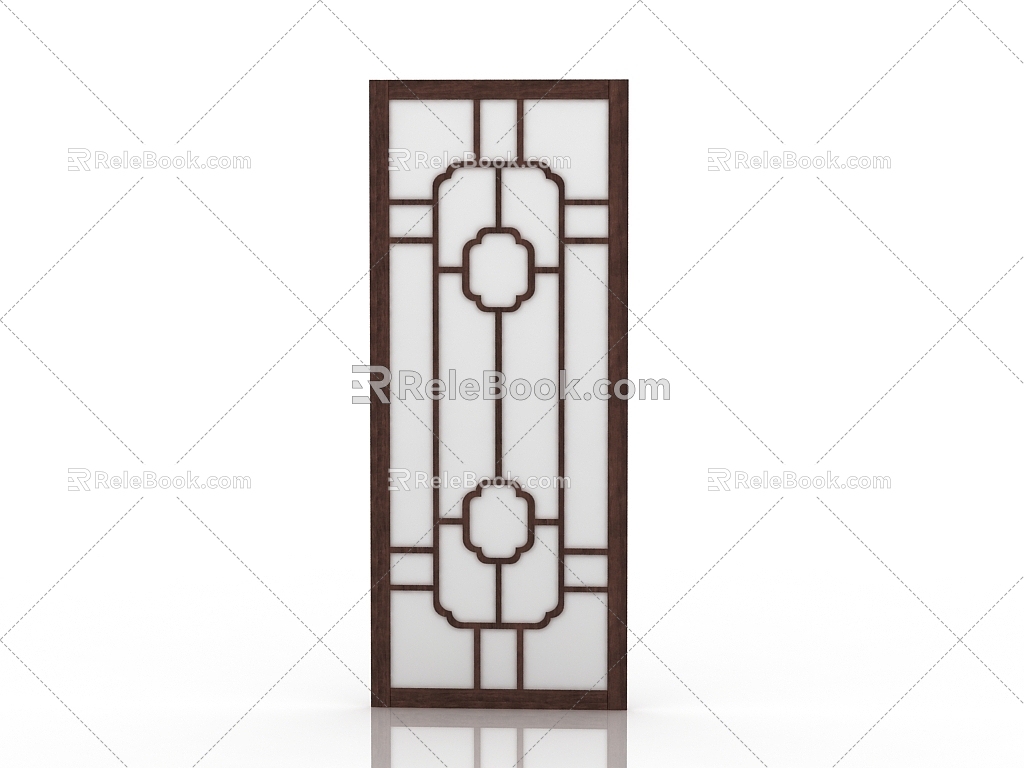 Jane ou double door 3d model