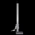 Silver Metal Adjustable Hardware Bracket Tool with Holes for Durable Industrial Applications