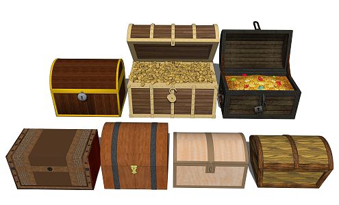 Modern Chest 3d model