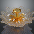 Chandelier Ceiling Lamp Living Room Chandelier Iron Chandelier Lighting Lamps Lighting Fixtures Furniture Furniture 3d model