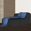Modern single sofa 3d model