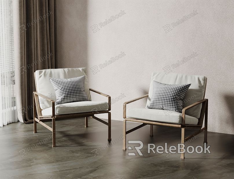 Modern Sofa Chair Single Chair model