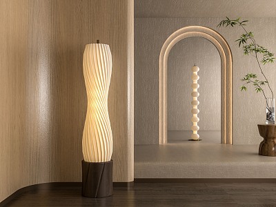 Modern floor lamp model