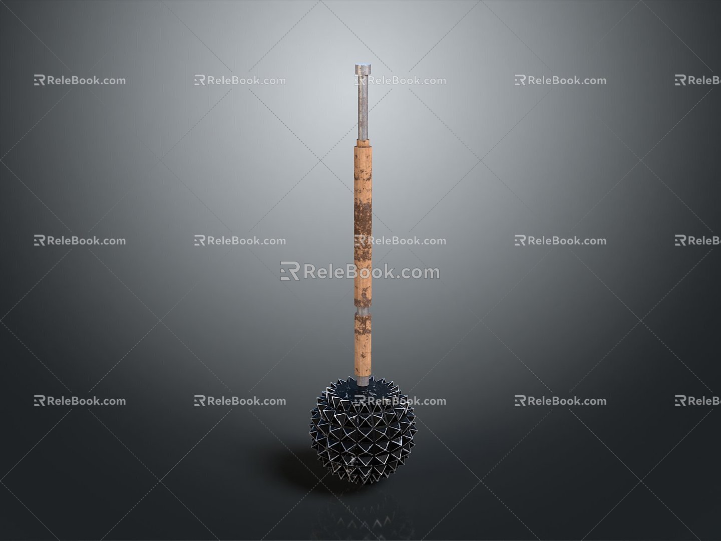 Hammer Warhammer Cartoon Hammer Magic Hammer Thor's Hammer Ancient Weapons Cold Weapons Medieval Items 3d model