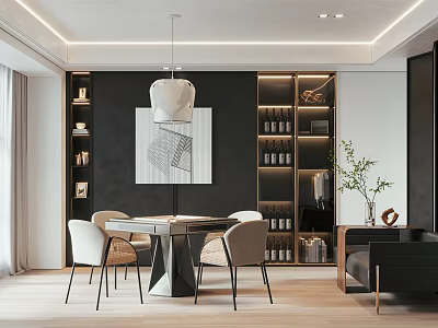 Hotel Mahjong and Chess Room with Modern Decor Comfortable Seating and Relaxing Atmosphere 3d model
