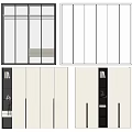 Modern Wardrobe Designs With Sliding Mirror Doors Storage Shelves And Drawers