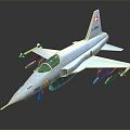 Modern Fighter Fighter Next Generation Aircraft 3d model