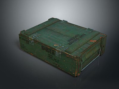 ammunition box arms box arms box military box wooden crate wooden crate old wooden crate wooden crate 3d model