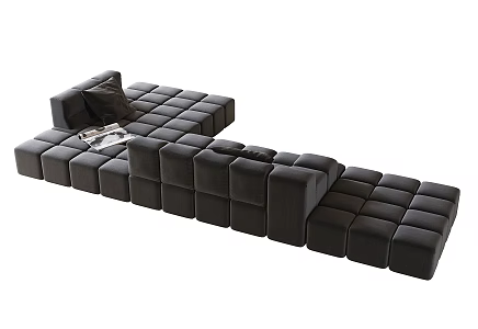 Modern Multiplayer Sofa 3d model