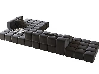 Modern Multiplayer Sofa 3d model