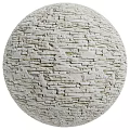 Decorative Stone Wall Components With Textured Surfaces And Various Color Options