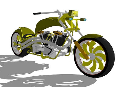 Modern Motorcycle model