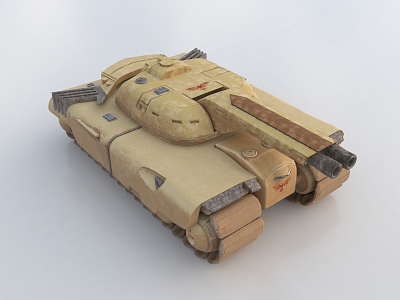 Tank Main Battle Tank Detective Tank Armored Vehicle Light Tank 3d model