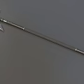 Tomahawk Halberd Battle Spear Battle Spear Long Axe Ge Long Handle Axe Game Weapon Cold Weapon Long Handle Weapon Low Face Number Low Model Simple Model Times 3d model