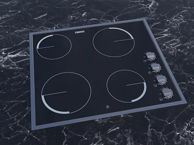 Modern Induction Cooker Kitchen Gas Stove Induction Cooker 3d model