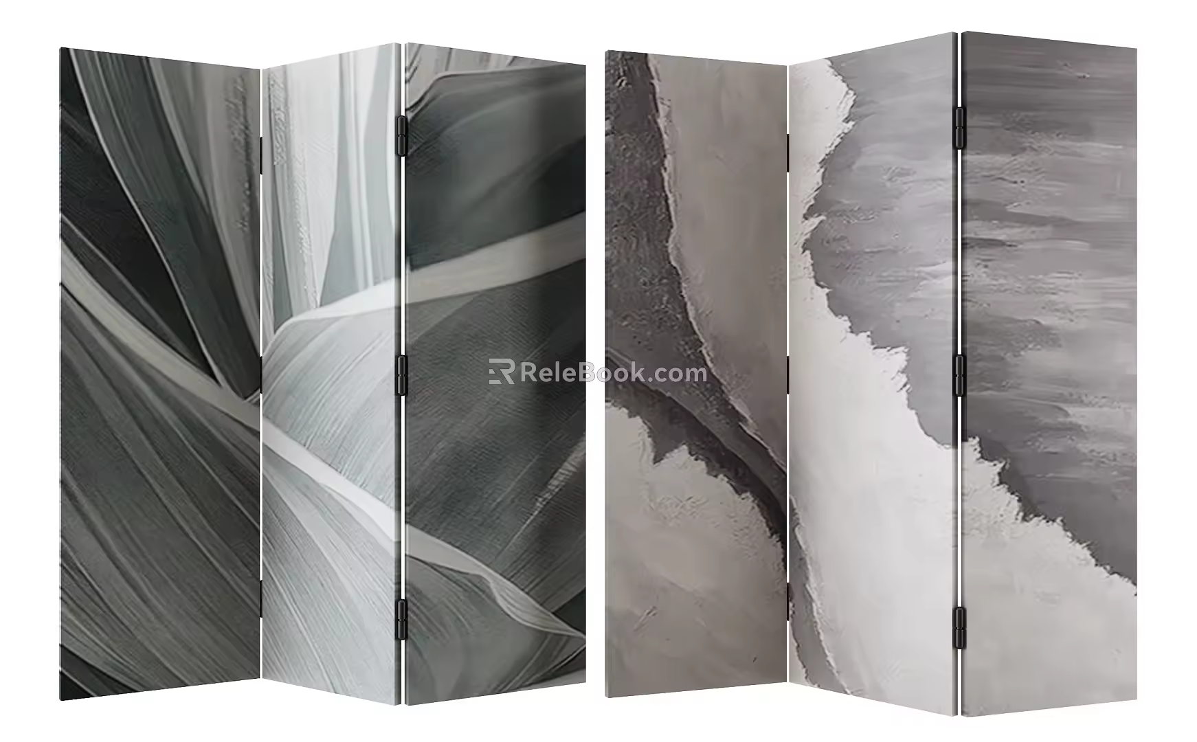 Middle Ancient Screen 3d model