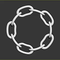 Stainless Steel Heavy Duty Metal Chain Hardware Tool for Industrial Applications and Construction