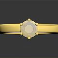Shiny Gold Ring Design With Prominent Gemstone And Metallic Finish For Daily Use
