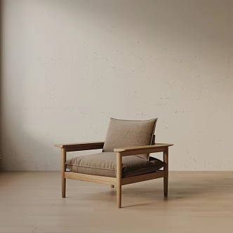 modern leisure chair 3d model