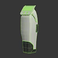 Modern Electric Hair Clipper With Stainless Steel Body And Precision Blades