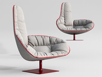 Modern Sofa Chair Leisure Chair Single Sofa 3d model