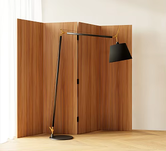 Modern floor lamp Industrial wind floor lamp 3d model