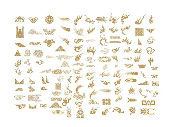 new chinese style carved 3d model