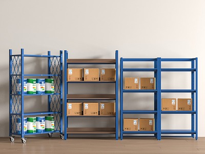 Shelf Storage Rack Express Rack 3d model