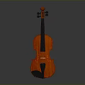 Premium Classical Wooden Violin With Acoustic Body Strings And Bow