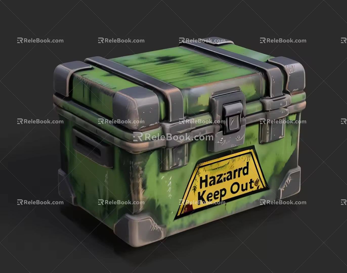 Box technology box prop box electric box cartoon box dangerous box 3d model