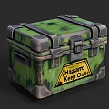 Box technology box prop box electric box cartoon box dangerous box 3d model