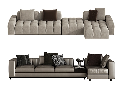 Modern Minotti Multiplayer Sofa model