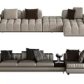 Modern Minotti Multiplayer Sofa 3d model