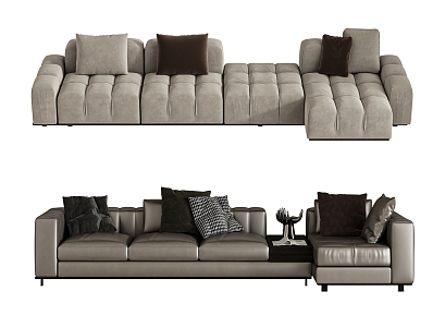 Modern Minotti Multiplayer Sofa 3d model